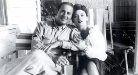 Hal Borne and Gloria Dea 1945